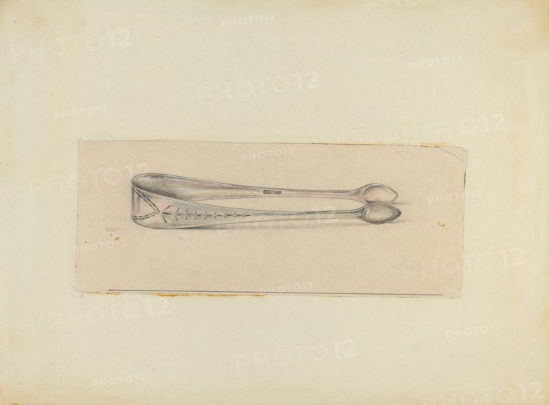 Silver Sugar Tongs, 1935/1942.
