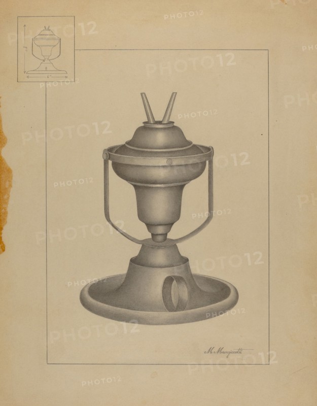Swinging Lamp, c. 1936.