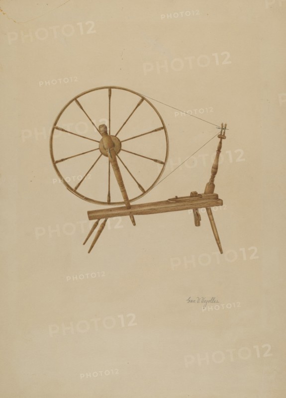Spinning Wheel, c. 1941.