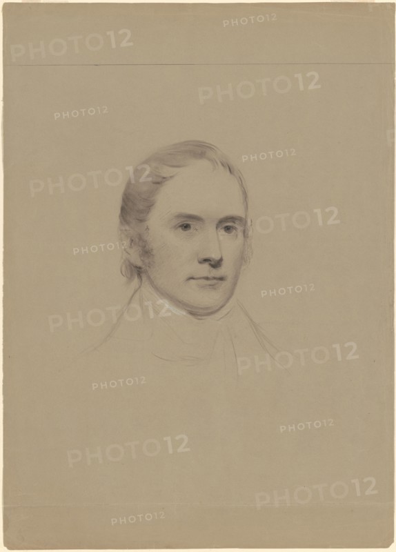 Head of a Man, 1840-1854.