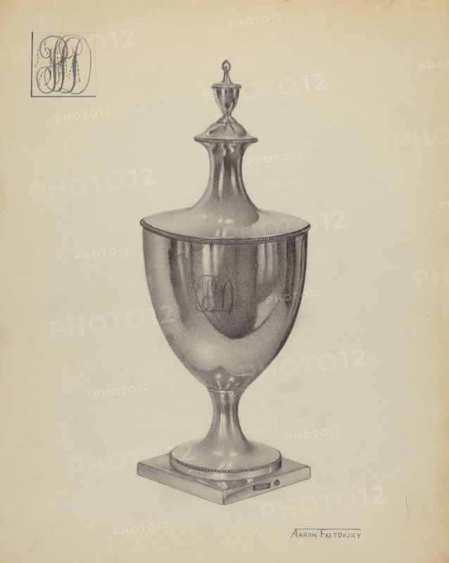 Silver Sugar Bowl, c. 1936.