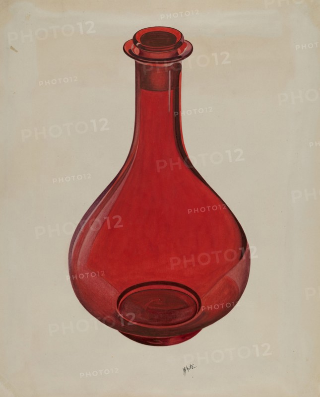 Decanter and Stopper, c. 1936.