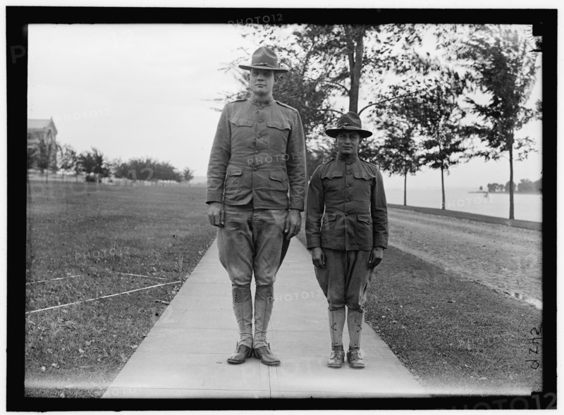 Camp, between 1916 and 1918. US military personnel.