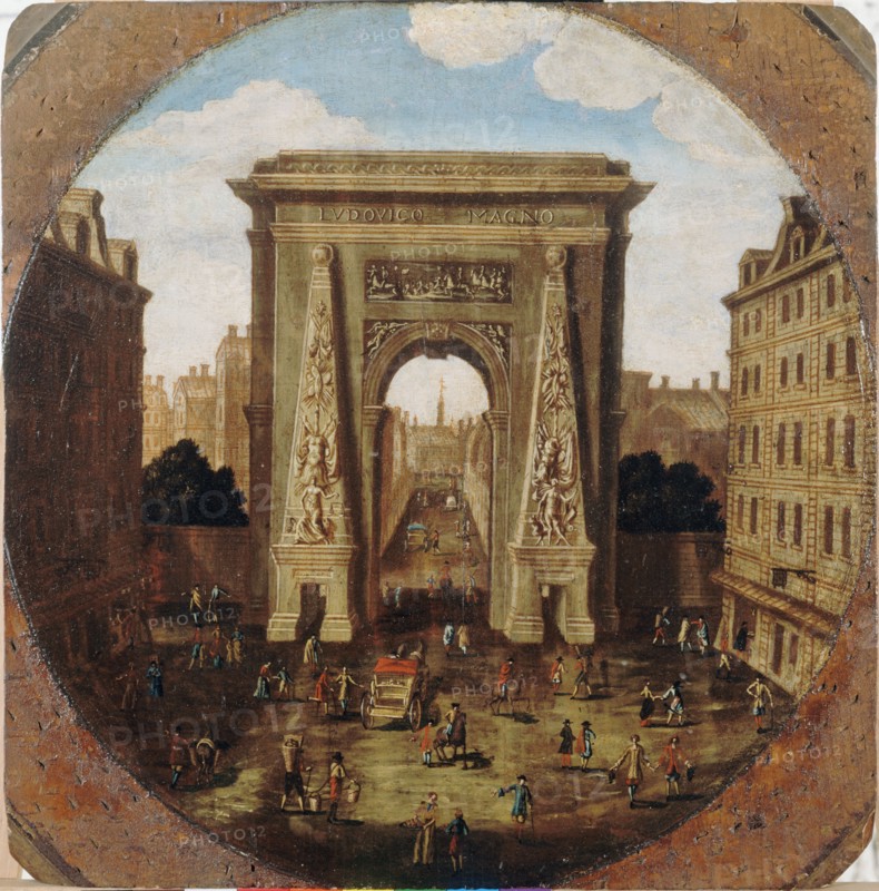 La porte Saint-Denis, c1680.