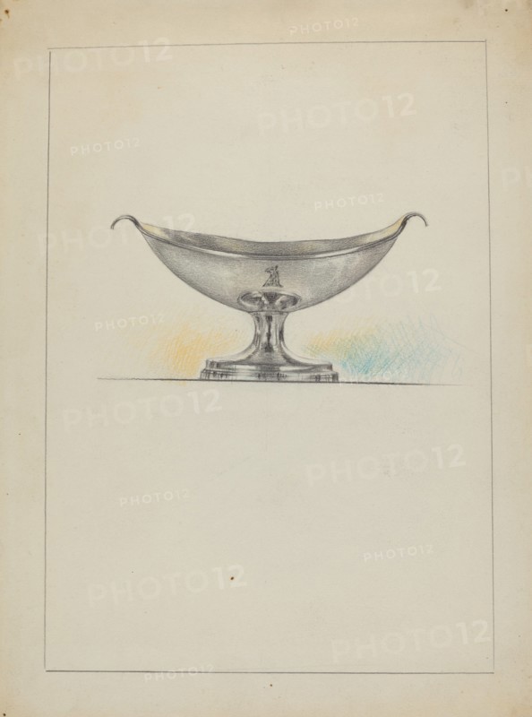 Silver Salt Cellars, c. 1936.