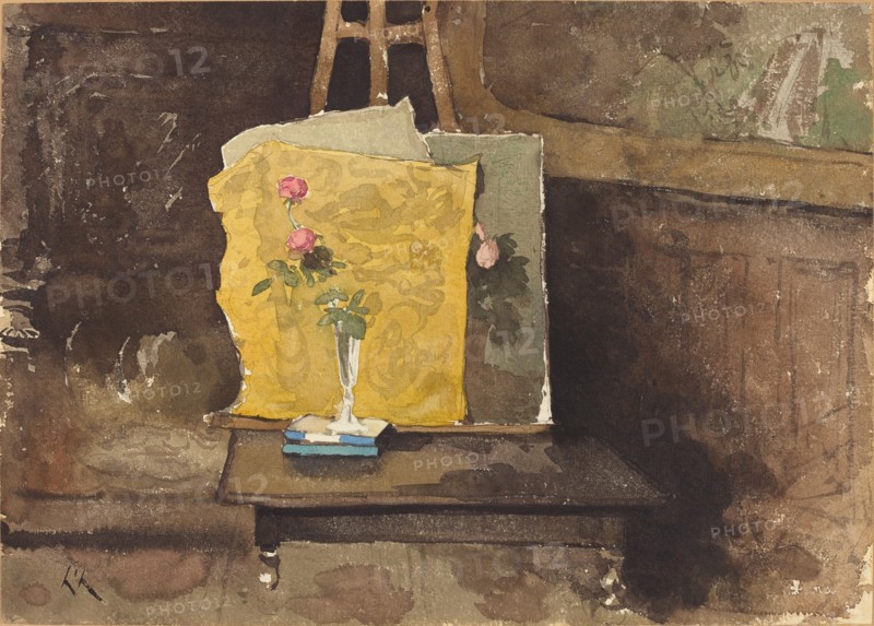 A Corner of a Studio.