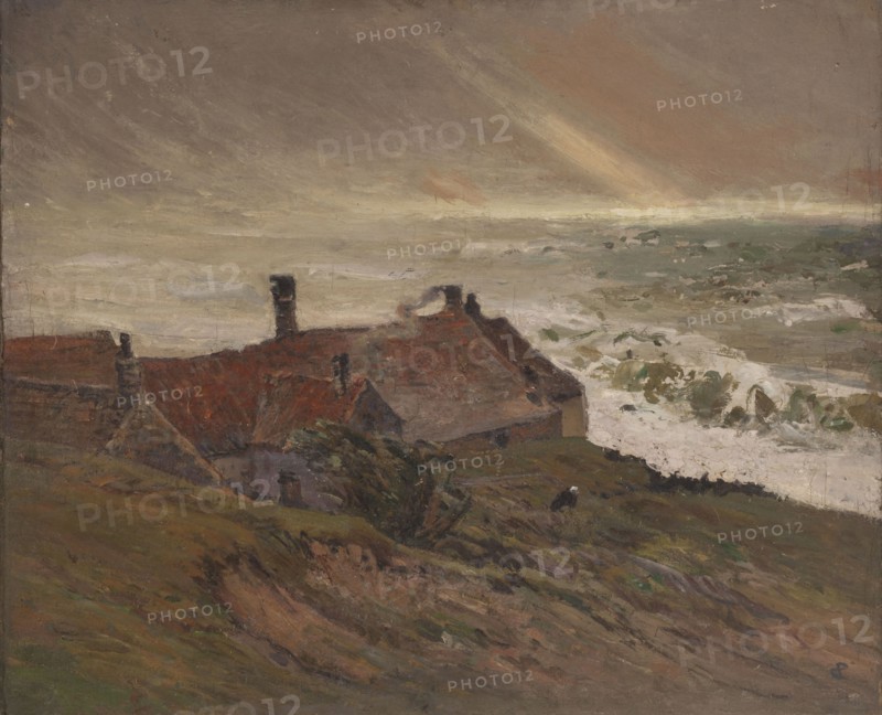 After a shipwreck, c1905.