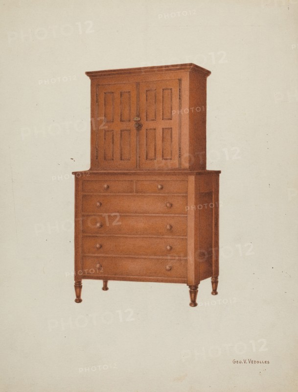 Shaker Cabinet, 1935/1942.