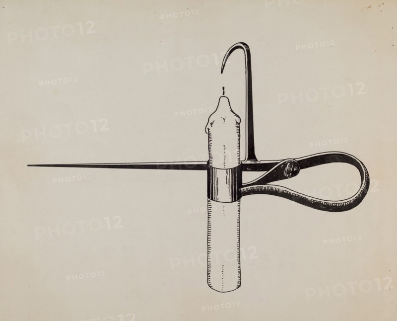 Miner's Candlestick, c. 1936.