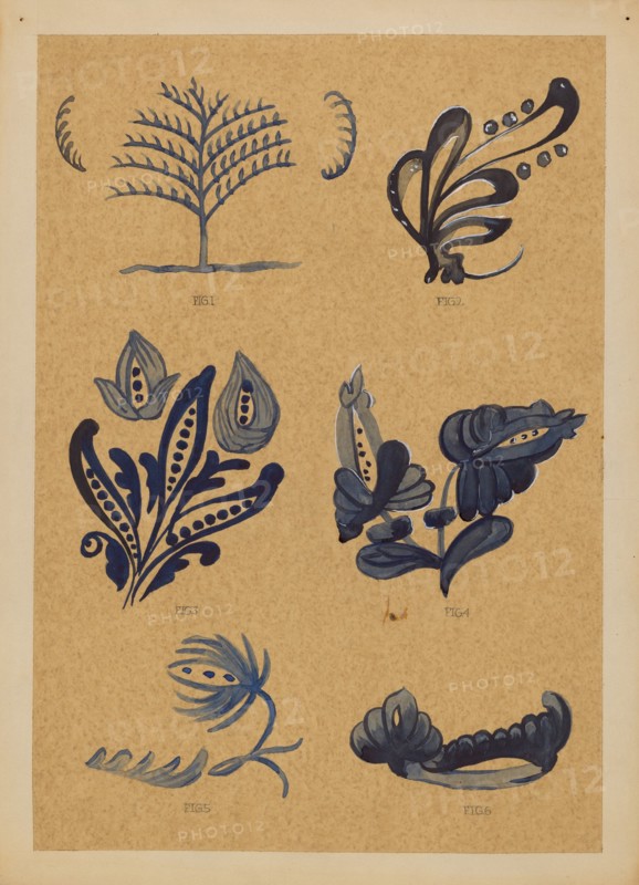 Decoration for Stoneware, 1935/1942.