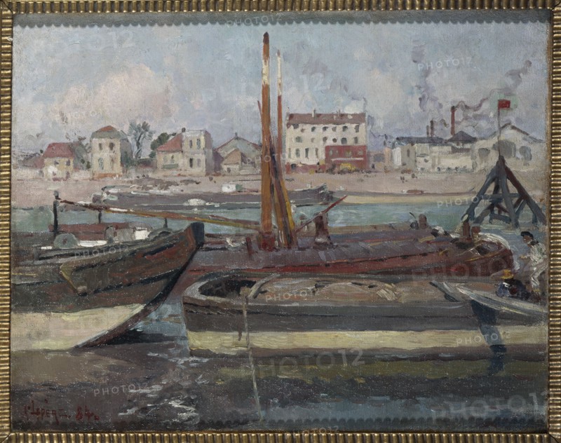 The Seine, at Quai de la Rapee, 1884.