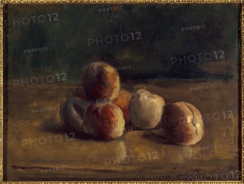 Nature morte aux pêches, 1922.
