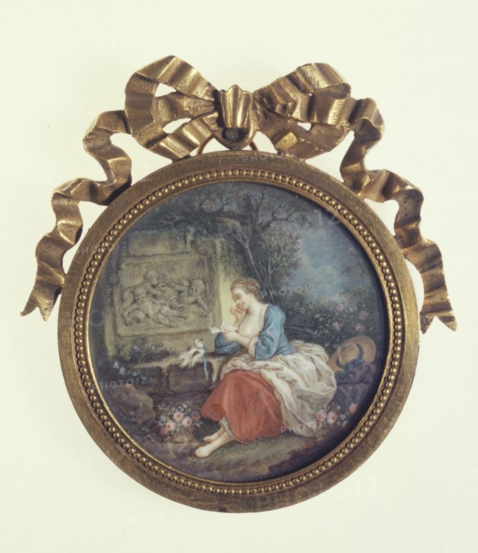 The discreet messenger, c1780.
