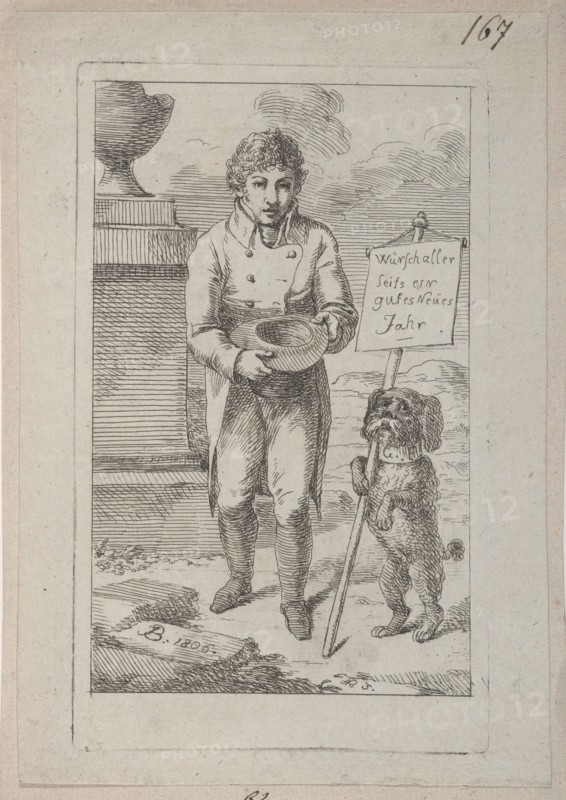 New Year's Greeting Card, 1806.