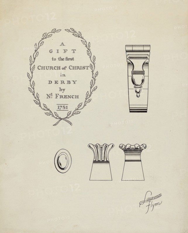Silver Flagon: Detail, c. 1936.