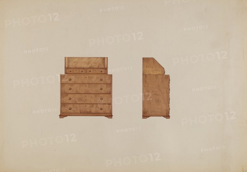 Scrutoir or Butler's Desk, c. 1936.