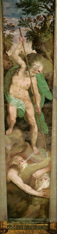 North Wind, ca 1581. Creator: Bril, Mathijs (1550-1583).