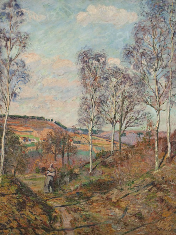 The path to the valley, 1885.