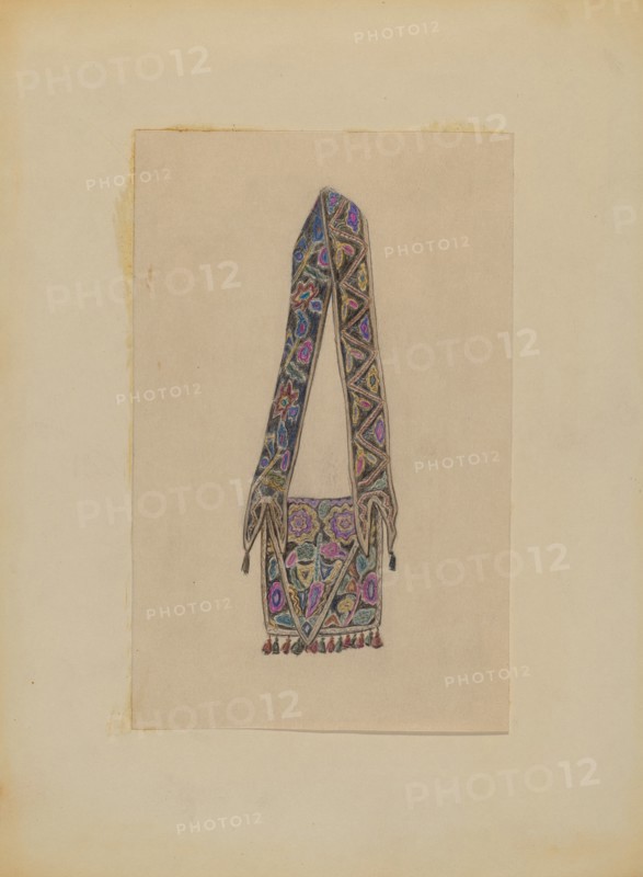 Man's Shoulder Pouch, 1935/1942.