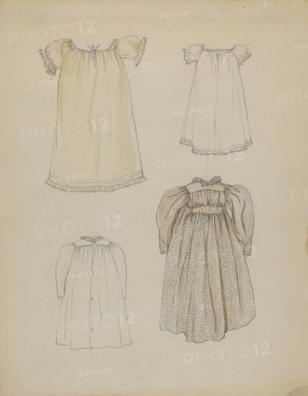 Doll's Dress and Shift, 1935/1942.
