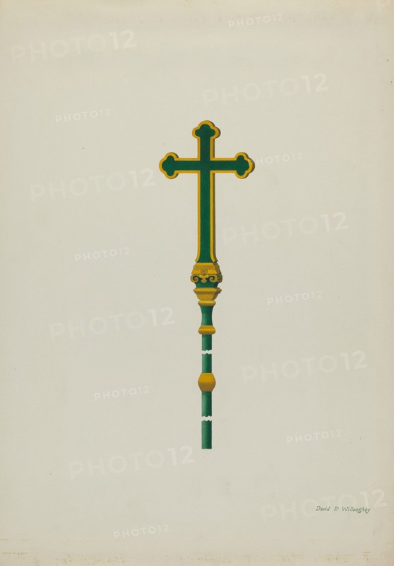 Processional Cross, c. 1936.