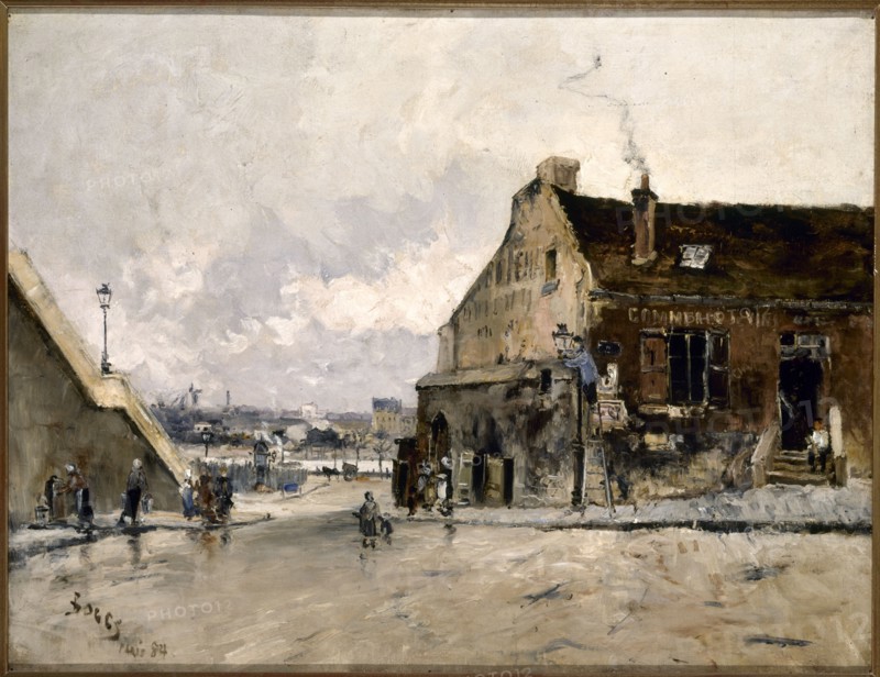 Rue Beethoven, in Passy, 1884.