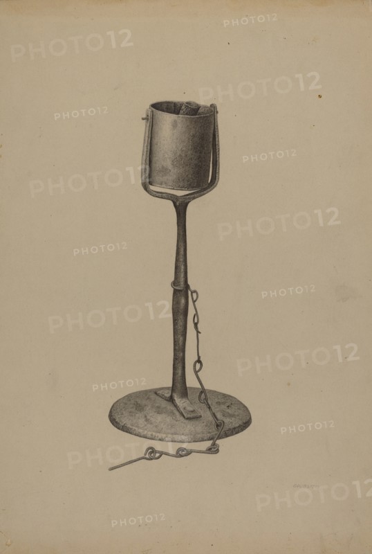 Pennsylvania Fat Lamp, c. 1940.