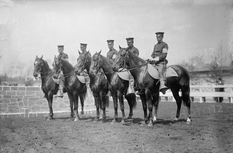 Horse Shows. U.S. Cavalry, 1911.