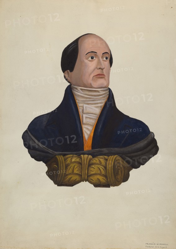 Daniel Webster Figurehead, c. 1938.