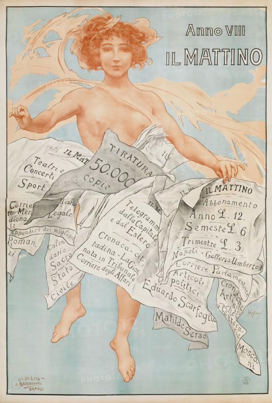 Il Mattino, 1900. Private Collection.