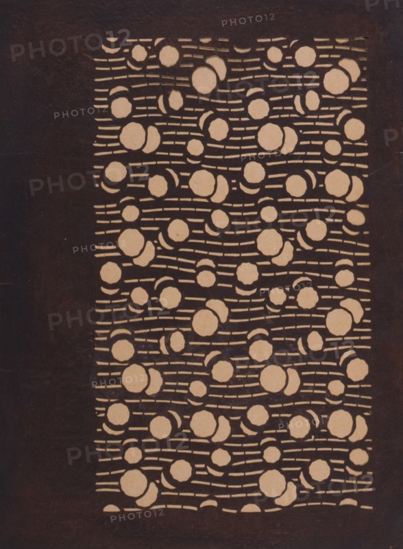 Katagami stencil, between 1900 and 1952.