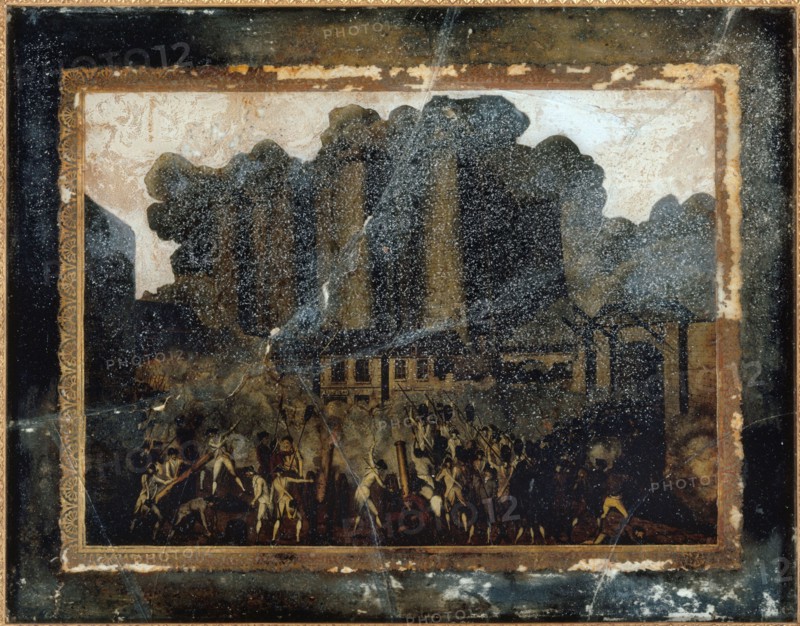 Storming of the Bastille, July 14, 1789.