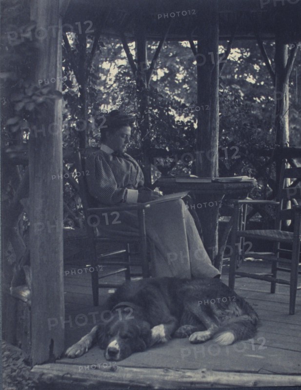 Mabel Osgood Wright, c1900. Creator: James Osborne Wright.