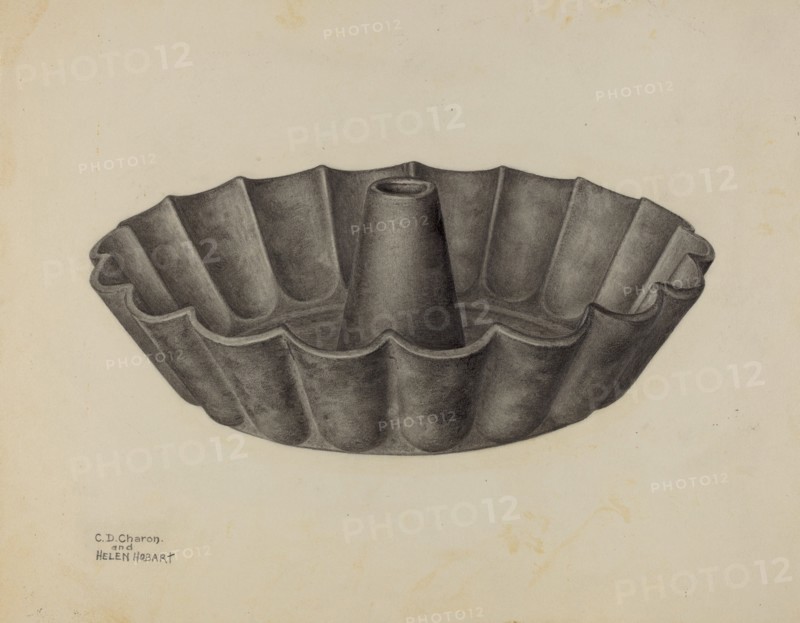 Cake Mold, c. 1941.