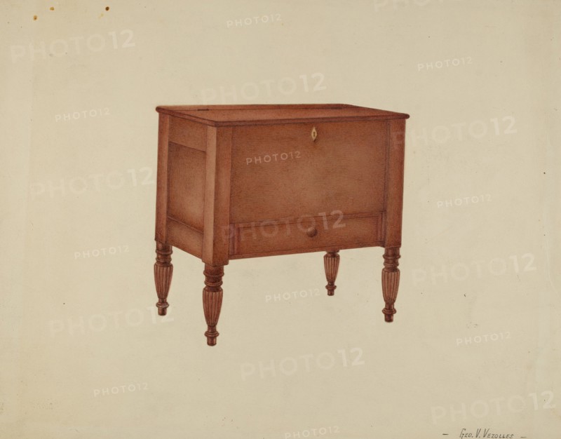 Shaker Sugar Chest, 1935/1942.