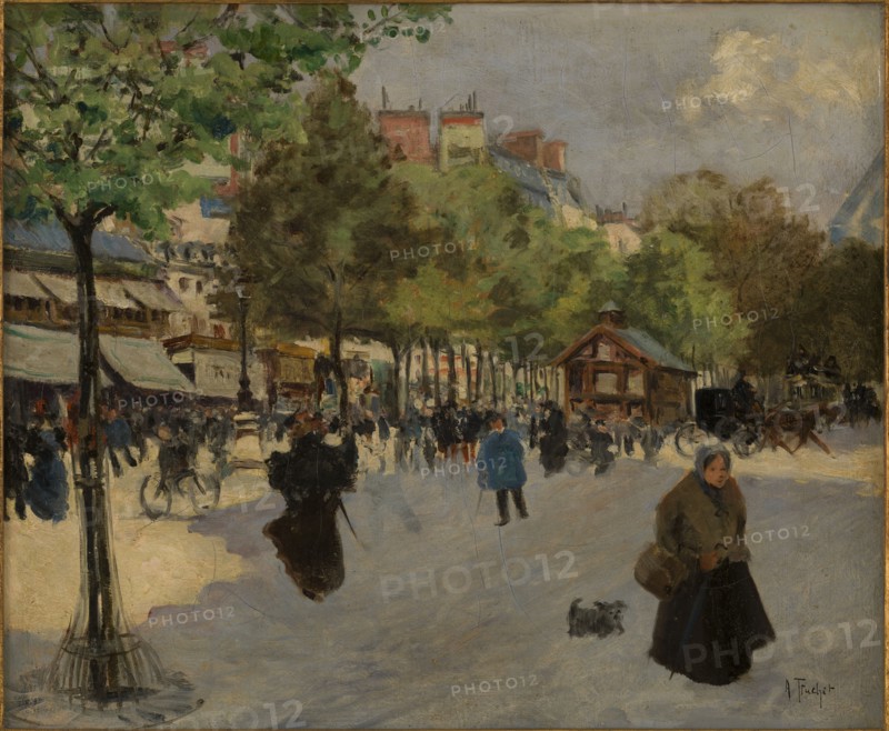 Le boulevard de Clichy, c1895.