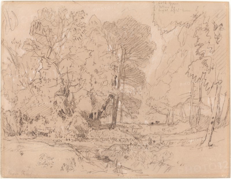 Wooded Landscape, probably 1841.