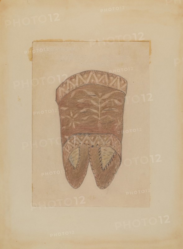 Birch Bark Cape Collar, 1935/1942.