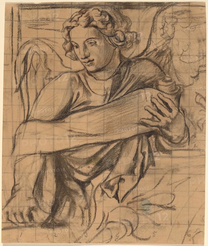 Angel - Trinity Church Mural, 1876.