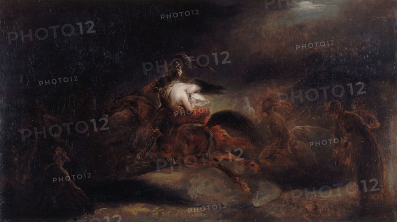 Lenore, the dead travel fast, c1830.