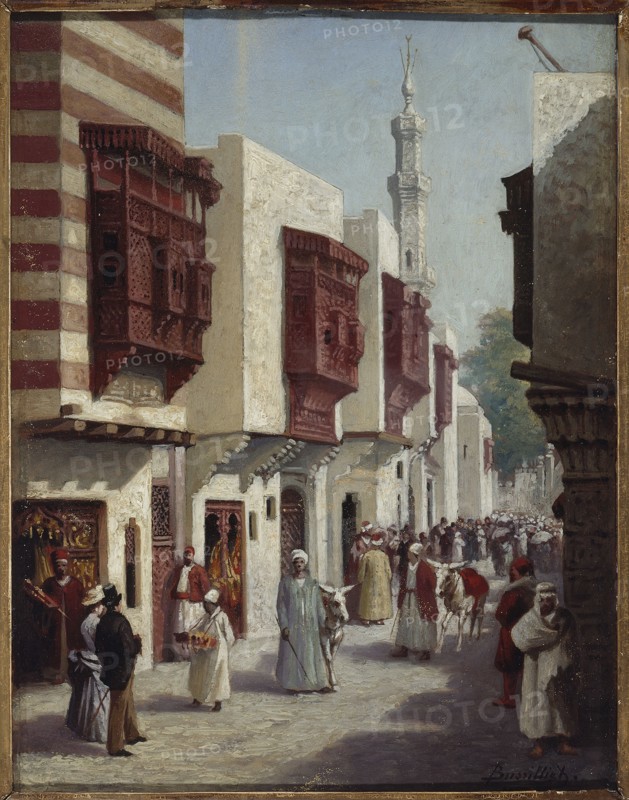 Rue du Caire, at the 1889 exhibition.