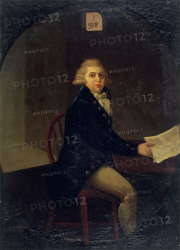 Portrait of a man, between 1789 and 1799.