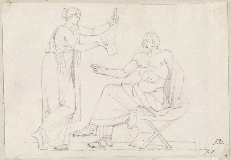 Socrates and Diotima, 1775/80.