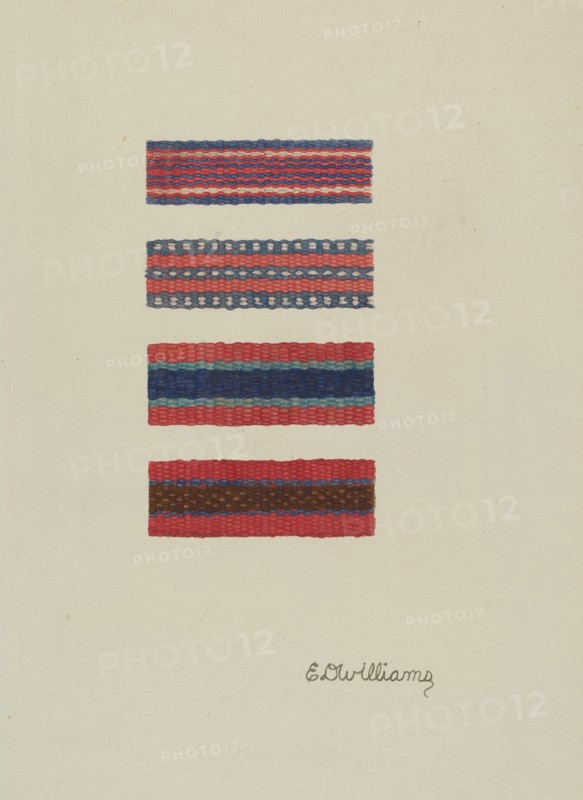 Shaker Chair Braids, 1935/1942.