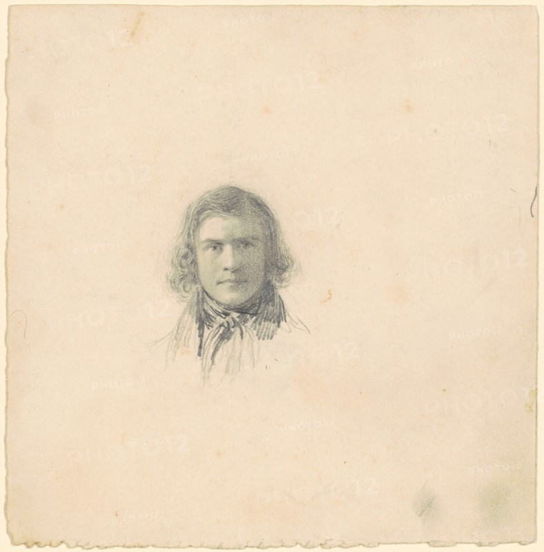 Self-Portrait [recto], c. 1830s.