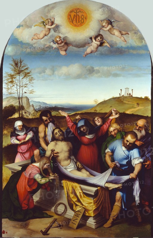 Die Kreuzabnahme, 1512. Creator: Lotto, Lorenzo (1480-1556).