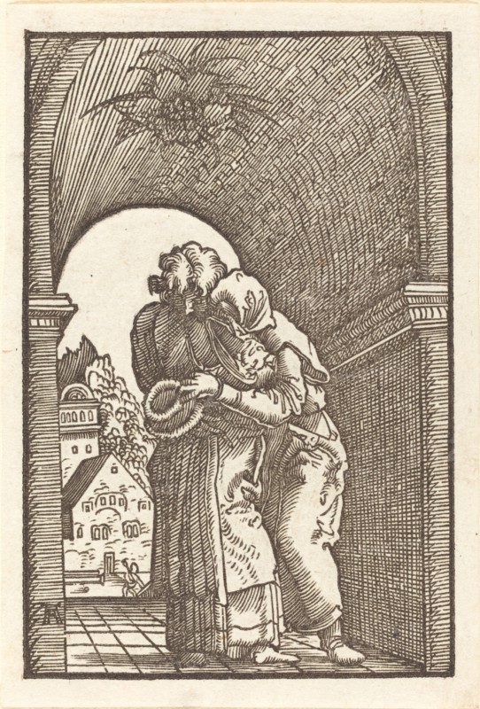 Joachim Embracing Anna, c. 1513.