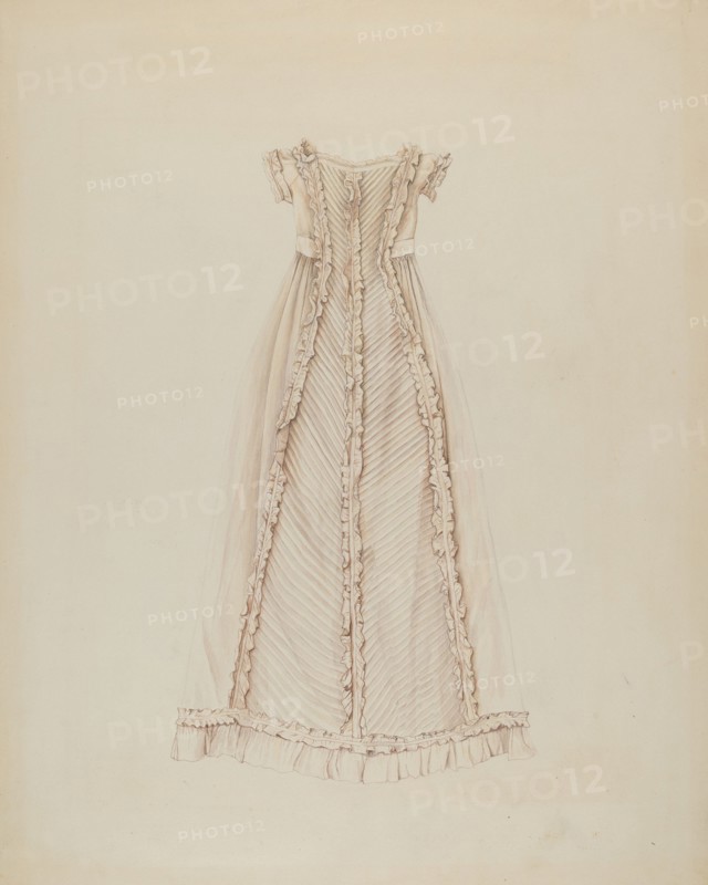 Infant's Dress (Back View), c. 1938.
