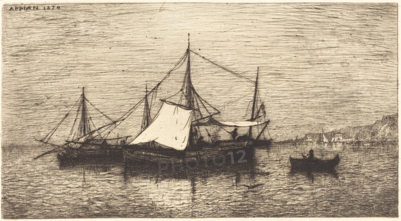 Coasting Trade Vessels, Italy, 1874.