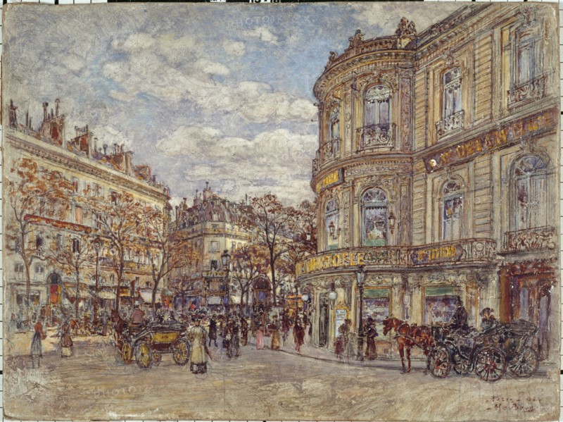 Hanover pavilion, rue Louis-le-Grand, 1902.